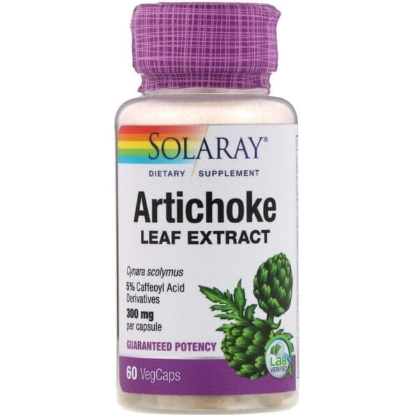 Artichoke Solaray 300 mg 60 capsules 1