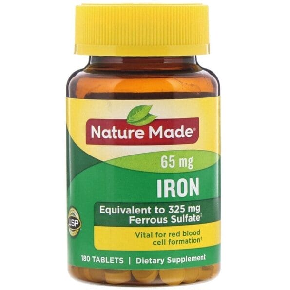 Iron Nature made 65mg 180 tablet 1