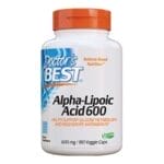 ألفا ليبويك أسيد دكتورز بيست 600 مجم 180 كبسولة | Alpha lipoic acid Doctor's best 600 mg 180 capsules