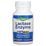 إنزيم اللاكتيز ناتشورز واي 690 مجم 100 كبسولة Lactase Enzyme Nature's Way 690 mg 100 Capsules l