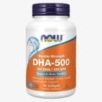 DHA Now Foods 500 mg 90 softgels 1