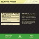 Glutamine Optimum Nutrition 5000 mg 300 gm 1