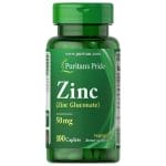 Zinc Puritan’s Pride 50 mg 100 tablets 1