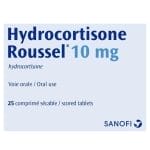 Hydrocortisone Sanofi 10 mg 25 tablets 1