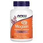 Magtein Magnesium L-Threonate Now Foods 2000 mg 90 Capsules 1