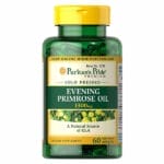 Evening primrose oil Puritan’s pride 1300 mg 60 rapid release softgels 1